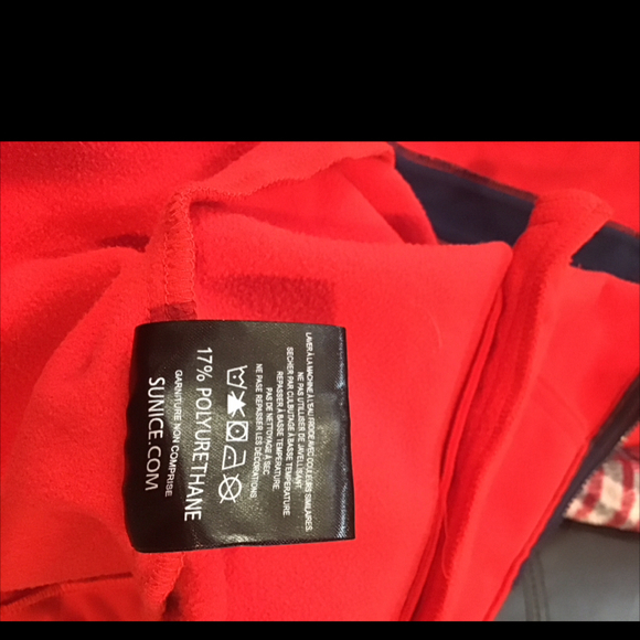 SUNICE GOLF RED SHELL VEST XXL - Picture 7 of 7
